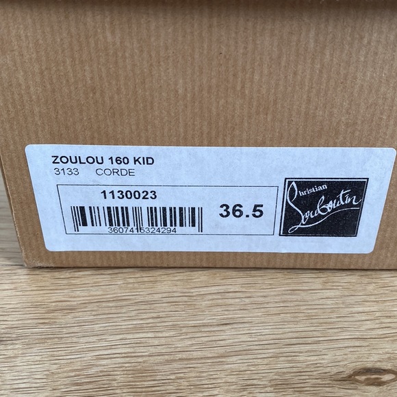 Christian Louboutin Zoulou 160 KID - Picture 5 of 5